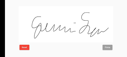 Android application LG Pallet - Firma Grafometrica screenshort
