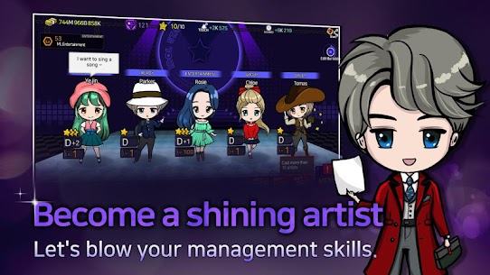 Idol Stage MOD APK (Unlimited Diamonds) Download 2