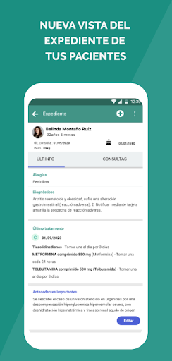 Eleonor - App para Médicos y A Screen 3