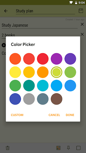 Screenshot of Notepad - Colorful Notes
