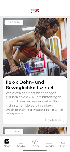 ForMeFit Gesundheitszentrum Screen 3