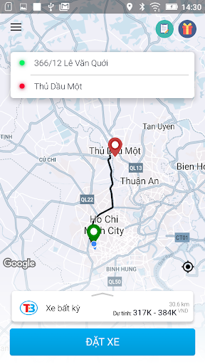 Taxi Thu Bồn Screen 3