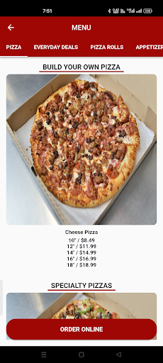 Pizza Pizazz Lakewood Screen 3