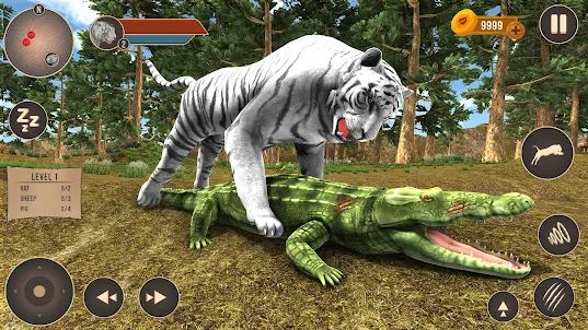 動物狩猟ゲーム 3D ライオン ゲーム