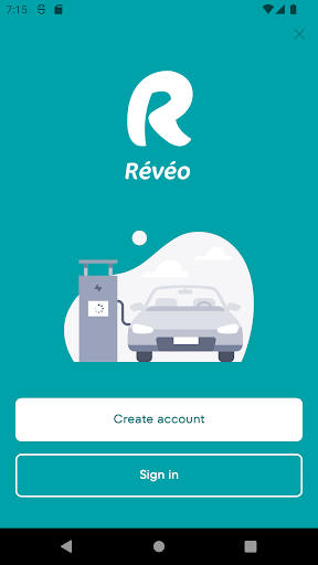 Android application RévéoCharge screenshort