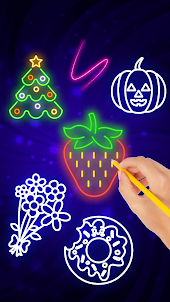 Jogos de desenho Doodle Glow