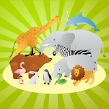 The animal world for toddlers icon