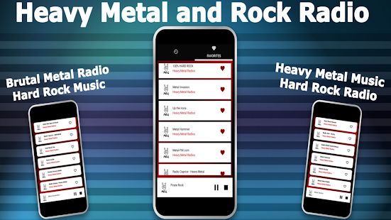 Heavy Metal Rock Radio Screenshot