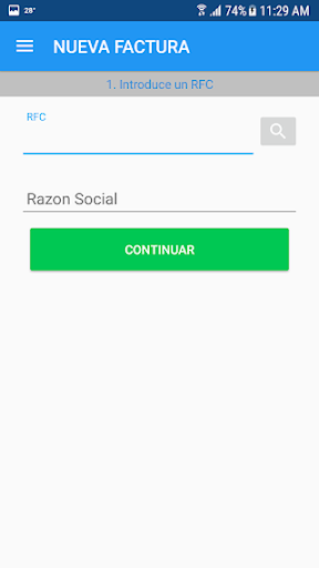 Facmail - Buzón CFDi Screen 2
