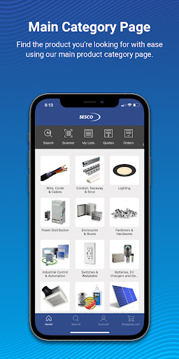 Android application SESCO screenshort