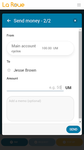 Android application La Roue screenshort
