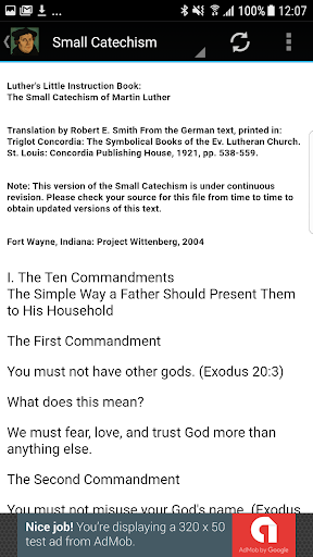 Writings of Martin Luther Screen 3