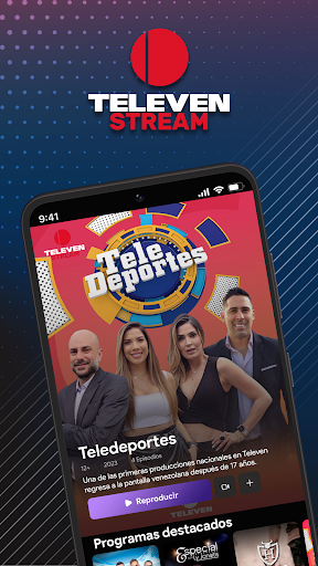 Android application Televen Stream screenshort