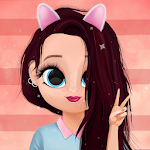 Cover Image of Download Cute Doll Girly Avatar Maker  APK