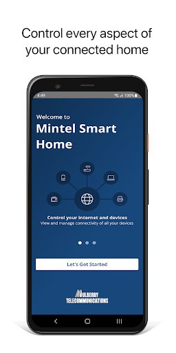 Android application Mintel Smart Home screenshort