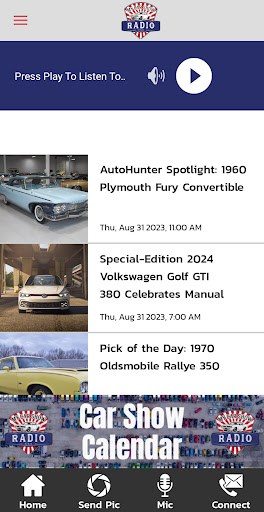 Android application My Car Show Radio screenshort