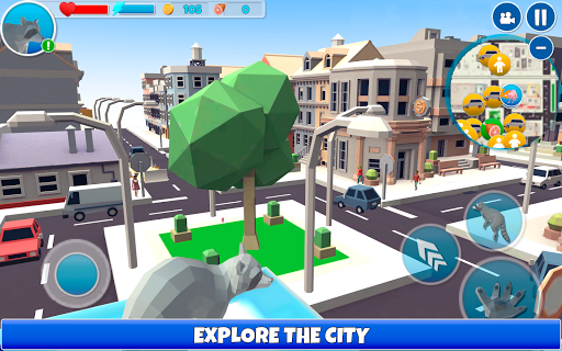 Raccoon Adventure: City Simulator 3D  screenshots 1