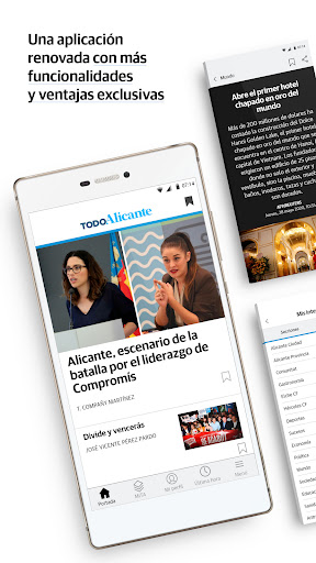 Android application TodoAlicante screenshort