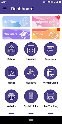 Android application Auxilium High School, Benaulim screenshort