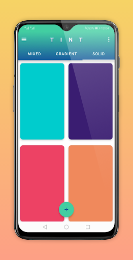 Tint : Make Gradient Wallpaper Screen 3