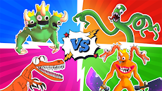 Monster Rampage: Merge Rainbowのおすすめ画像1