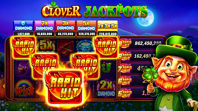 #4. Jackpot Mania Slots (Android) By: Xtreme Spin