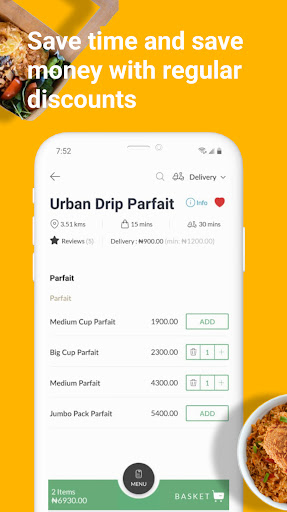 Foodgital. Screen 3