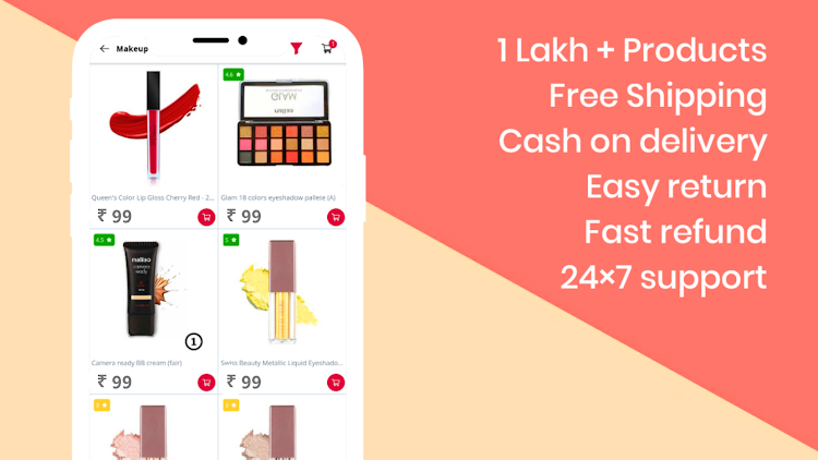 Makeup online shopping app - 9.8 - (Android)
