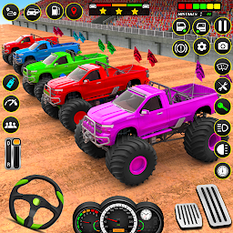 Imatge d'icona Monster Truck Stunt Car Games