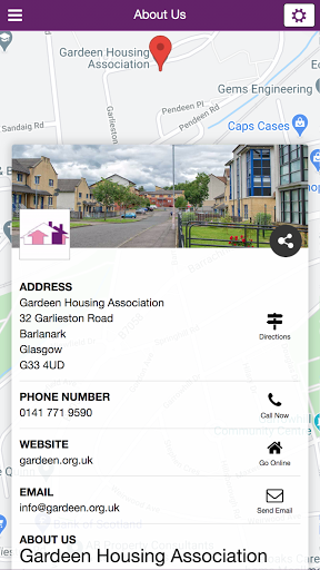 Gardeen Housing Association Screen 2
