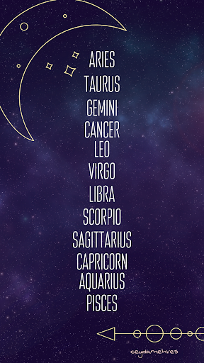 Zodiac Sign Screen 3
