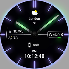 VVA61 Neon Watch face