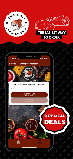 Android application Charcoal Grill - Carshalton screenshort