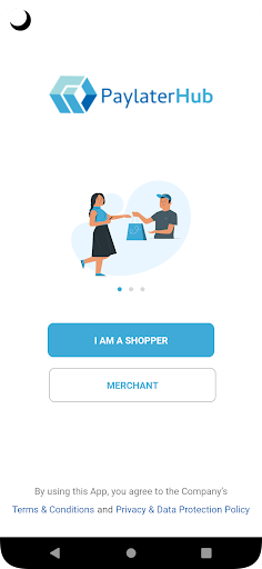 PayLater Hub Screen 2