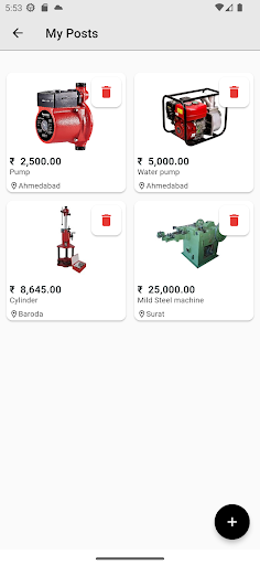 MachinesInStock Screen 3