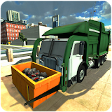 City Garbage Truck Driver SIM icon