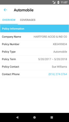 MetzWood Insurance Online Screen 2