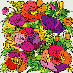 Ikonbild för Coloring Book for Adults