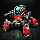 Robot Warrior Top-down shooter icon