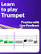 screenshot of Trumpet Lessons - tonestro