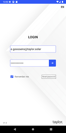 Android application taylor.installer screenshort