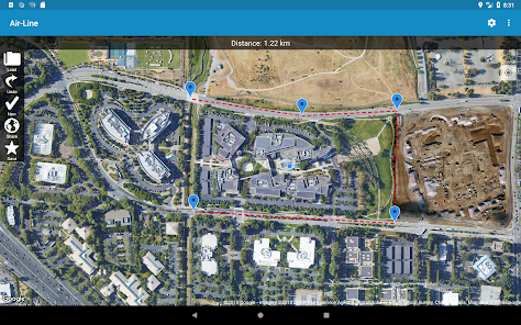 Screenshot 8 Air-Line - Distance measuremen android