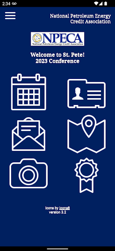 NPECA Conference App Screen 3
