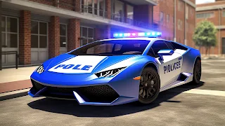NYPD Police Car Simulator 3D - Screenshot 1