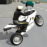 Police Motorbike Driving Simulator icon