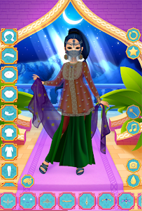 Cute Princess Arabian Dress Up