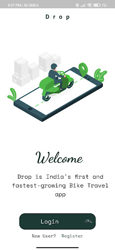 Android application Drop screenshort