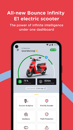 Android application Bounce Infinity screenshort