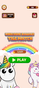 Unicorn Kawaii Tile Match