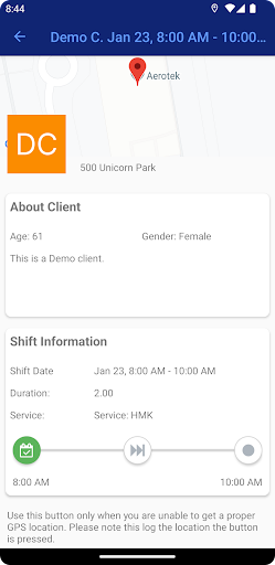 App screenshot